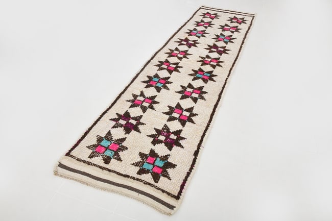 2'11'' x 10'5'' Vintage Wool Runner Rug - 20678 - 19