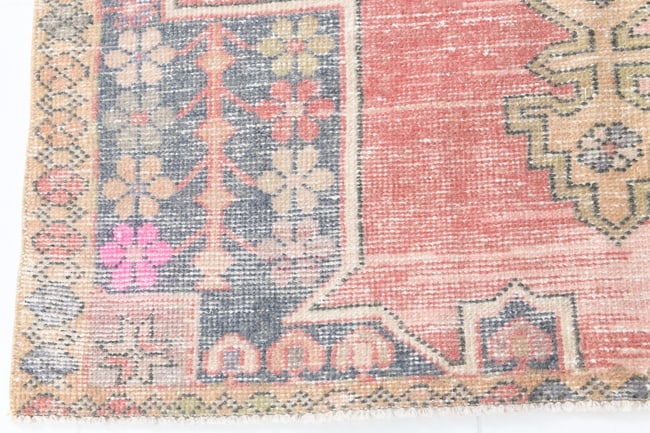 4'2'' x 8'1'' Turkish Vintage Runner Rug - 18111 - 14