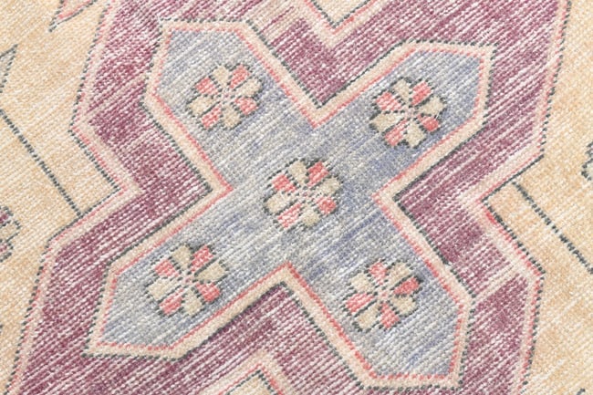 4'2'' x 8'1'' Turkish Vintage Runner Rug - 18111 - 8