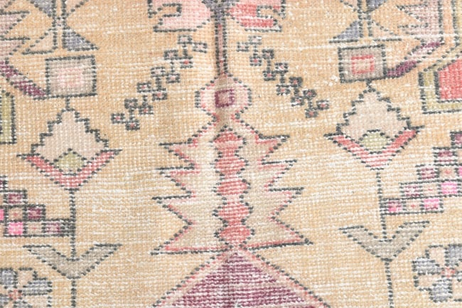 4'2'' x 8'1'' Turkish Vintage Runner Rug - 18111 - 9
