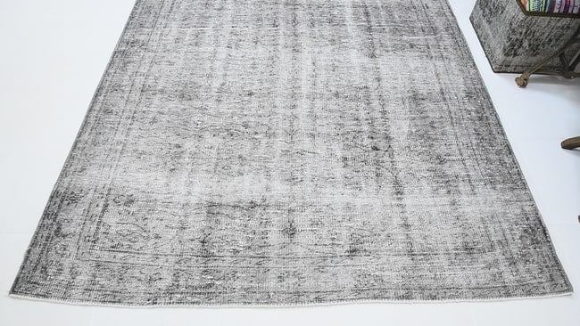 5'11'' x 9'4'' Handmade Vintage Wool Rug - 4007 - 15