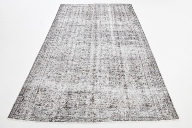 5'11'' x 9'4'' Handmade Vintage Wool Rug - 4007 - 16