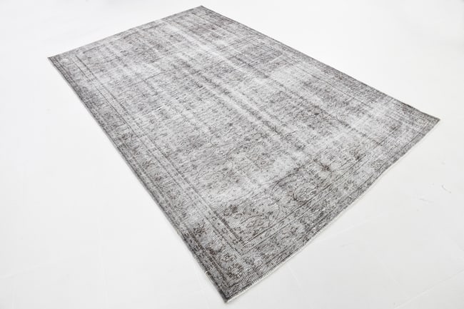 5'11'' x 9'4'' Handmade Vintage Wool Rug - 4007 - 17