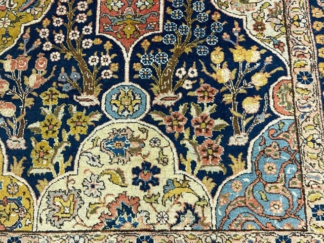 Antique Persian Tabriz Rug-4872 - 4
