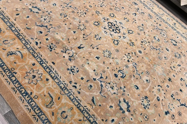 9'11'' x 13'6'' Unique Handmade Vintage Rug - 242592 - 4