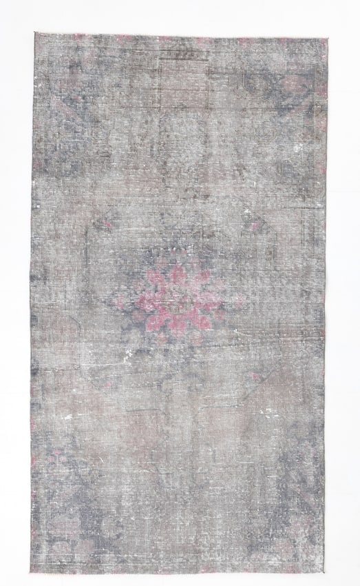 3'10'' x 7'0'' Turkish Vintage Runner Rug - 7199: Title: 3'10'' x 7'0'' Turkish Vintage Runner Rug - 7199 Description:3'10'' x 7'0'' Turkish Vintage Runner Rug - 7199 Origin:Turkiye Date/Period:1960-90 Materials:Wool,Cotton Dimension:3'10''x7'0''