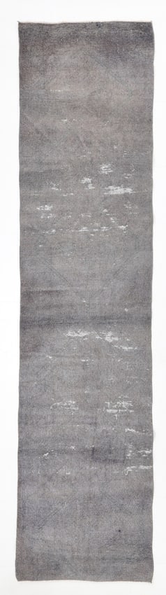2'7'' x 11'2'' Handmade Vintage Wool Rug - 7200: Title: 2'7'' x 11'2'' Handmade Vintage Wool Rug - 7200 Description:2'7'' x 11'2'' Handmade Vintage Wool Rug - 7200 Origin:Turkiye Date/Period:1960-90 Materials:Wool,Cotton Dimension:2'7''x11'2'' ft, 7
