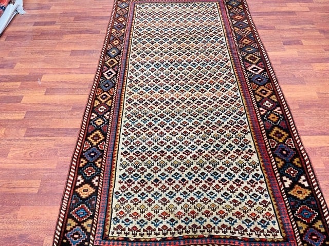Antique persian Bidjar Rug-3466 - 4