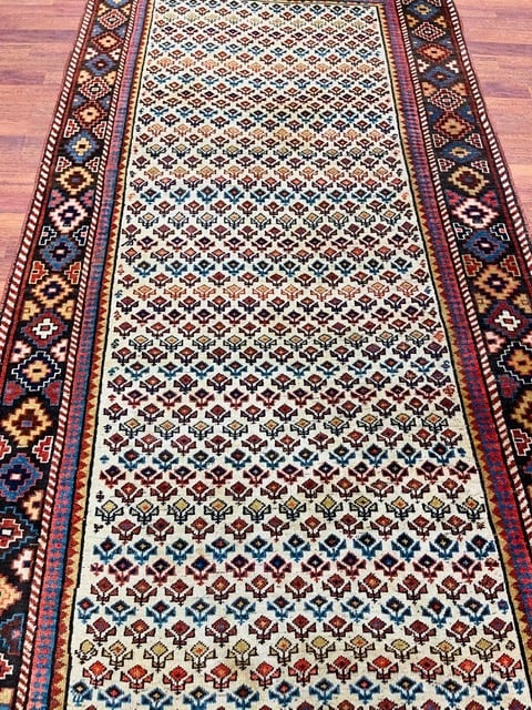 Antique persian Bidjar Rug-3466 - 7