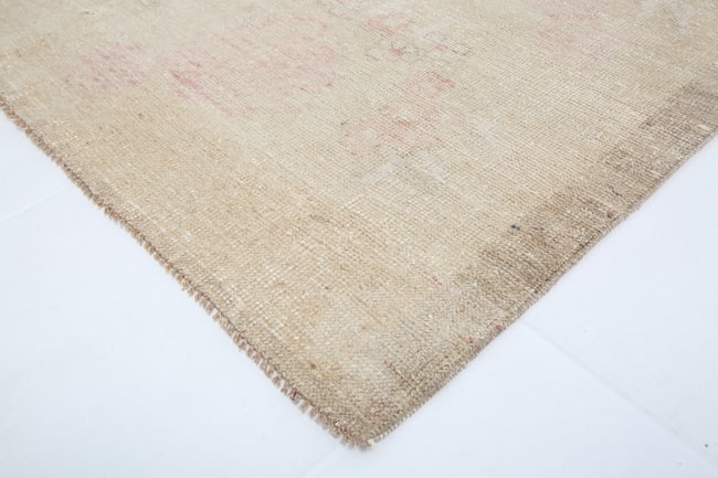 4'2'' x 8'3'' Unique Handmade Vintage Rug - 18752 - 12