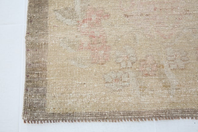 4'2'' x 8'3'' Unique Handmade Vintage Rug - 18752 - 13