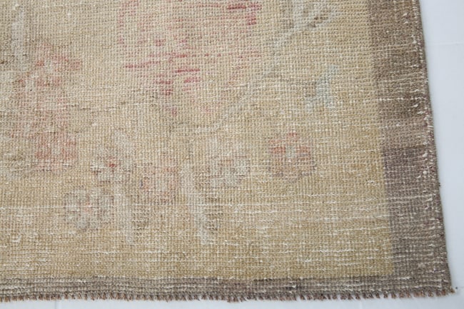 4'2'' x 8'3'' Unique Handmade Vintage Rug - 18752 - 14