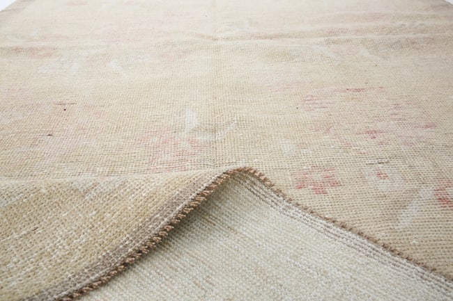 4'2'' x 8'3'' Unique Handmade Vintage Rug - 18752 - 15