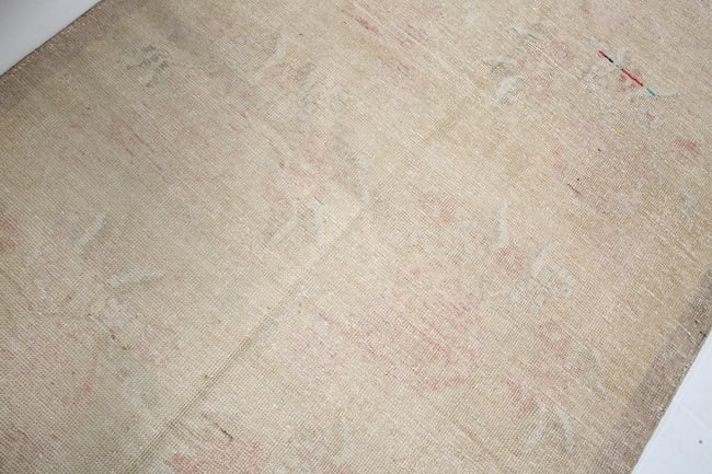 4'2'' x 8'3'' Unique Handmade Vintage Rug - 18752 - 8