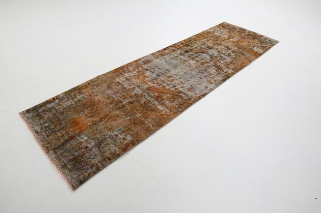 2'7'' x 9'3'' Turkish Vintage Runner Rug - 4183 - 7