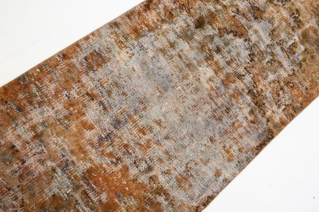 2'7'' x 9'3'' Turkish Vintage Runner Rug - 4183 - 8