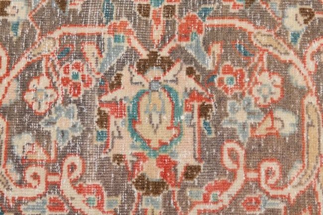 9'7'' x 13'3'' Handmade Vintage Wool Rug - 18941 - 10