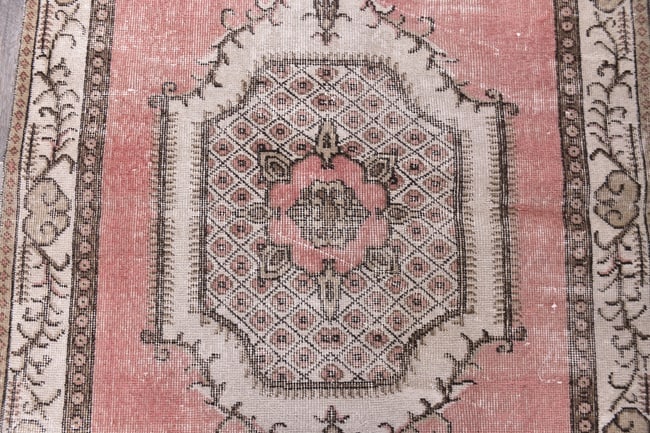 3'8'' x 6'4'' Turkish Vintage Runner Rug - 244817 - 5