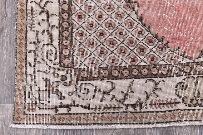 3'8'' x 6'4'' Turkish Vintage Runner Rug - 244817 - 7