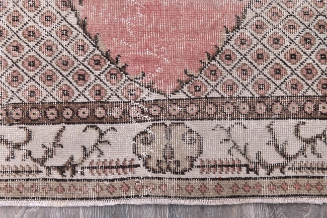 3'8'' x 6'4'' Turkish Vintage Runner Rug - 244817 - 8