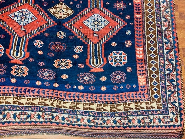 Antique Persian Shiraz Rug-3226 - 2