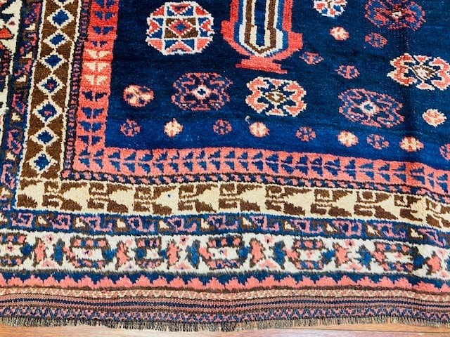 Antique Persian Shiraz Rug-3226 - 7