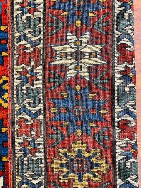 Antique Kazak Caucasian Rug-2146 - 9