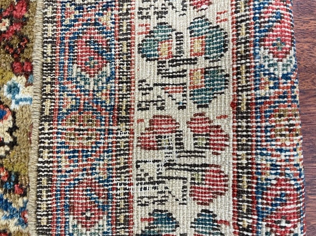 Antique Persian Camel Hair Northwest Runner -4346 - 9