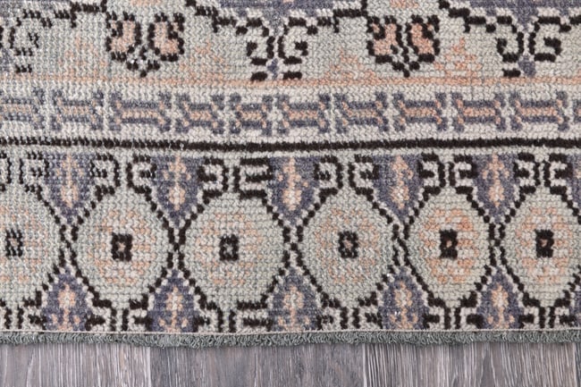 2'3'' x 6'3'' Handmade Vintage Wool Rug - 244688 - 8