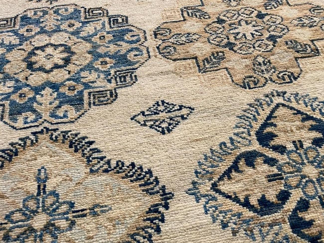 FINE HAND SUPER KAZAK RUG 5'.2"X6'.8" - 3