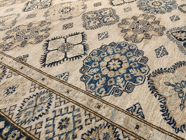 FINE HAND SUPER KAZAK RUG 5'.2"X6'.8" - 8