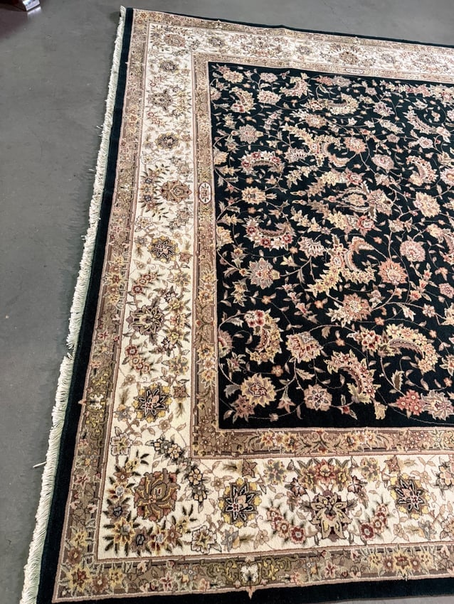 Magnificent Silk &Wool Tabriz Rug 8x10 - 10