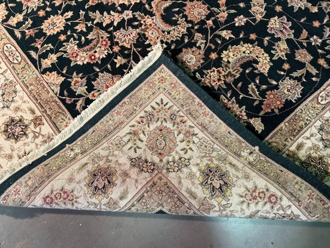 Magnificent Silk &Wool Tabriz Rug 8x10 - 14