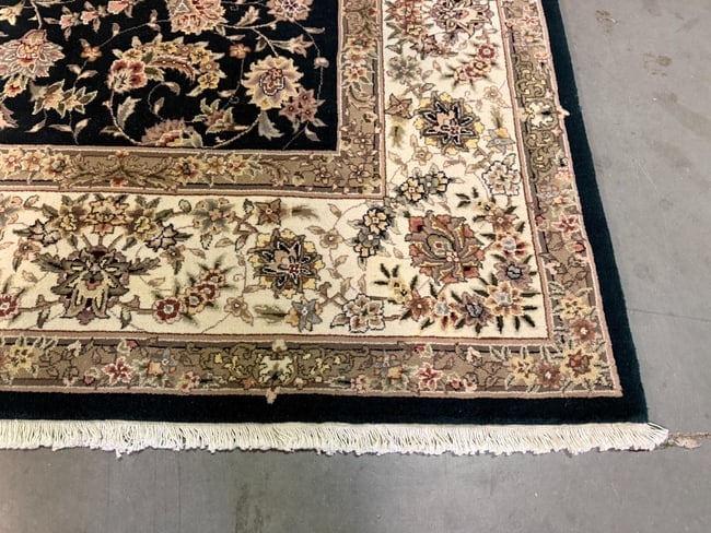 Magnificent Silk &Wool Tabriz Rug 8x10 - 3
