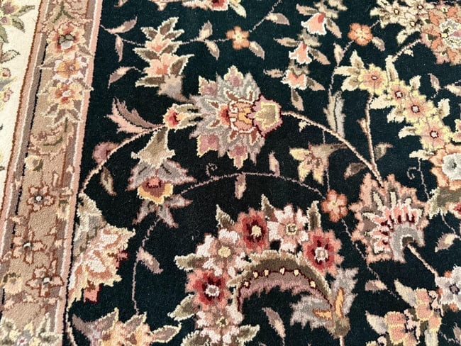 Magnificent Silk &Wool Tabriz Rug 8x10 - 5
