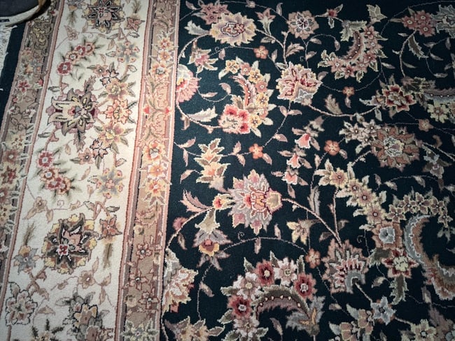 Magnificent Silk &Wool Tabriz Rug 8x10 - 6