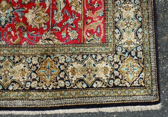 Persian QOM RUG 3'5"x5'1" - 2
