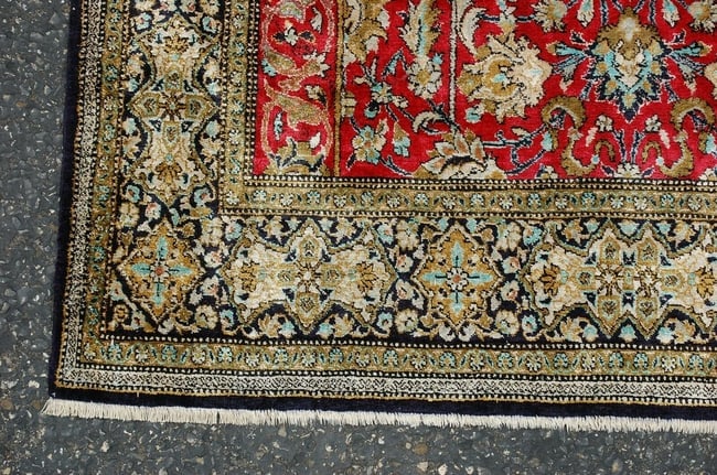 Persian QOM RUG 3'5"x5'1" - 3