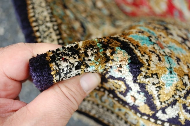 Persian QOM RUG 3'5"x5'1" - 9