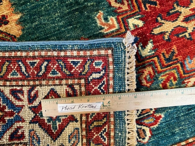 MAGNIFICENT SUPER KAZAK RUG 5' X6'.9" - 11