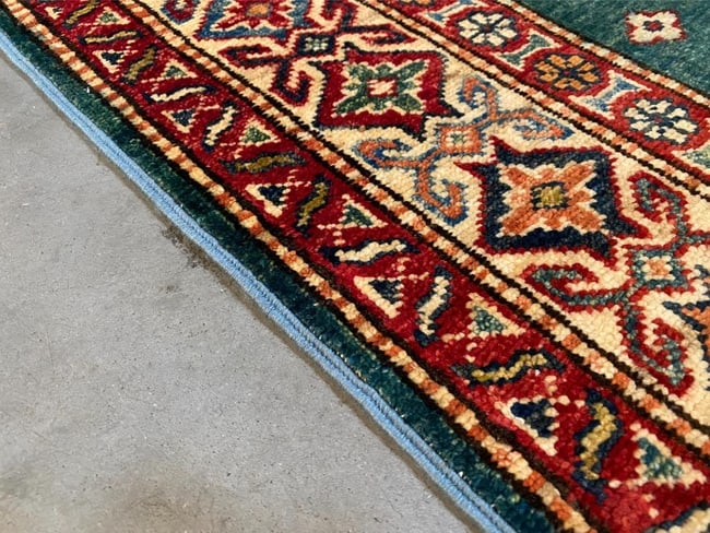 MAGNIFICENT SUPER KAZAK RUG 5' X6'.9" - 6