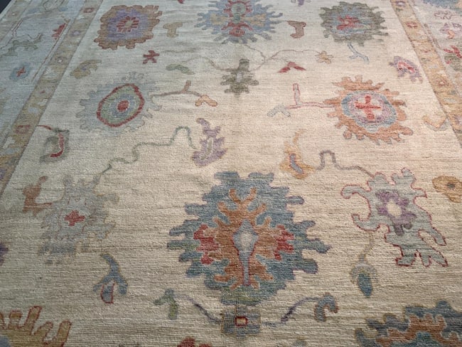 Magnificent Oushak Rug 10x14 - 3