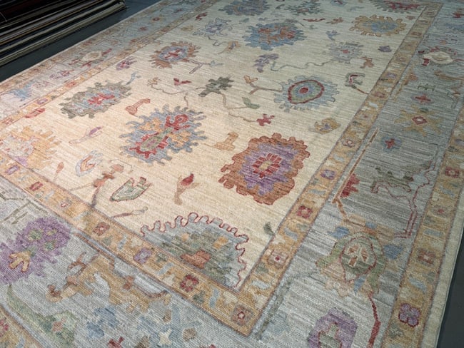 Magnificent Oushak Rug 10x14 - 6