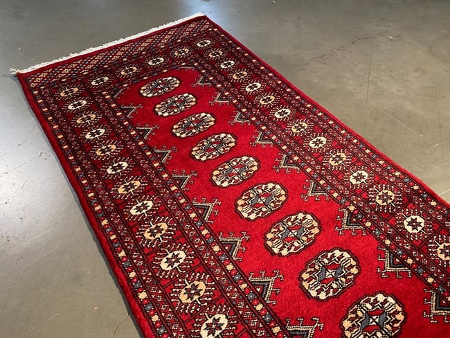 Authentic Bokhars Runner 2'.7" X 11' - 4