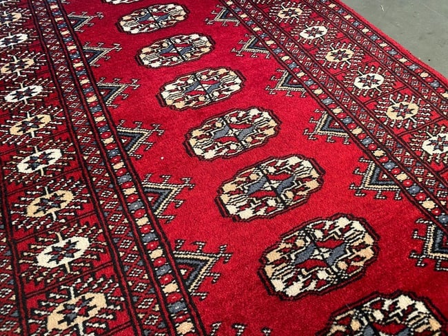 Authentic Bokhars Runner 2'.7" X 11' - 6