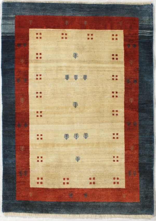 Lori-Gabbeh 3.5x5: Title:Lori-Gabbeh 3.5x5 Origin:Iran Year:New Materials:wool Size:3.5x5 Description:Lori Gabbeh Persian Reserve: $670.00 Shipping: Domestic: Flat-rate of $70.00 to anywhere within the contiguous U.S.
