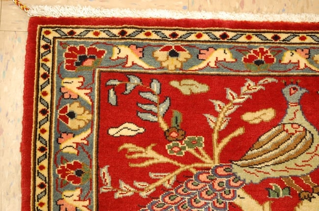 Persian SAROUK RUG 1'8" X 2'2" - 2