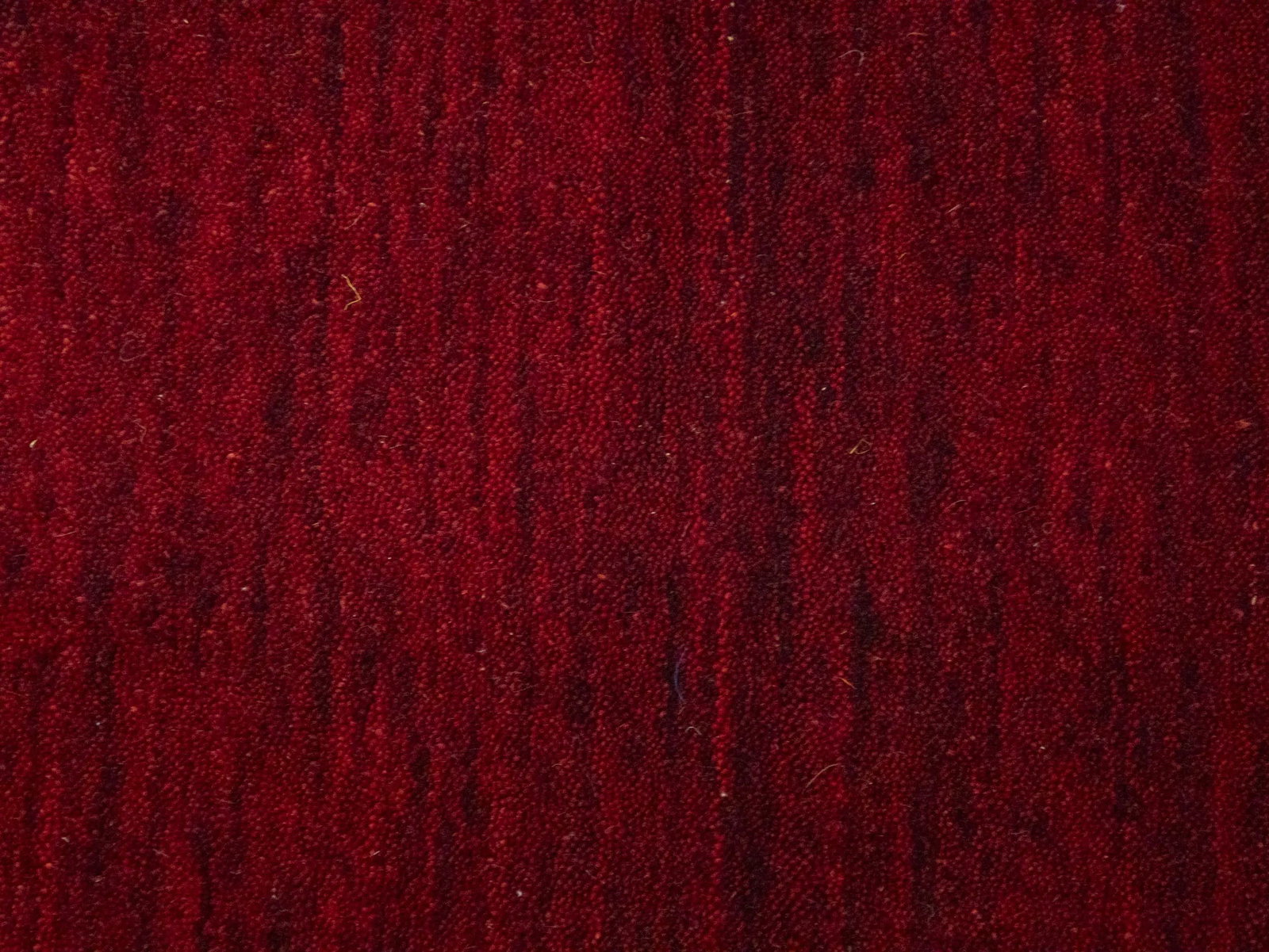 Maroon Red Modern Solid 6X6 Gabbeh Oriental Round Rug - 6