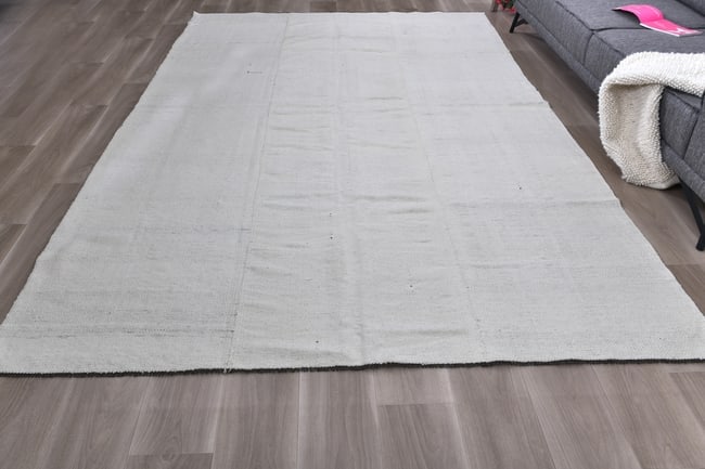 6'10'' x 10'3'' Turkish Handmade Kilim Rug - 241162 - 3