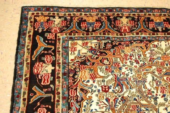 Persian BIJAR RUG 7' x9'3" - 4